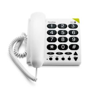 Doro PhoneEasy 311c Analoges Telefon Weiß
