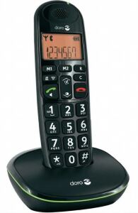 Doro PhoneEasy 100w DECT-Telefon Schwarz
