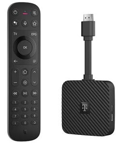Telekom MagentaTV Stick (2. Gen.) Schwarz 4K Ultra HD 16 GB WLAN Ethernet/LAN
