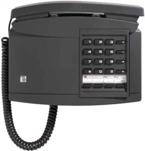 FMN B 122 plus Wand schwarzgrau Wandtelefon