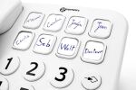 Geemarc PHOTOPHONE 110 Schnurgebundenes Telefon mit großen Tasten