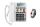 Geemarc CL610 Schnurgebundenes Notruftelefon mit SOS-Armband