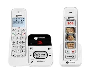 Geemarc AMPLIDECT 295 Schnurloses Telefon + PHOTODECT 295 Pack Senior