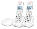 Geemarc Liberty 200 Duo DECT Basisstation + 2 Mobilteile