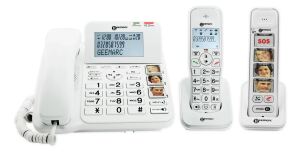 Geemarc AMPLIDECT COMBI 295 + PHOTODECT 295PACK SENIOR Schnurgebundenes Telefon