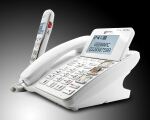 Geemarc AMPLIDECT COMBI 595 Schnurgebundenes Telefon +AMPLIDECT 595 AD Mobilteil