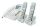 Geemarc AMPLIDECT COMBI 295-2 Schnurgebundenes Telefon +2  DECT295 AD Mobilteile