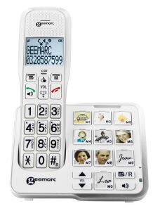 Geemarc AMPLIDECT 595 PHOTO Schnurloses Telefon mit Fototasten