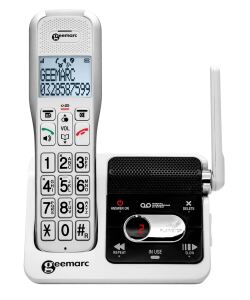 Geemarc AMPLIDECT 595 U.L.E Schnurloses Telefon mit Anrufbeantworter