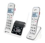 Geemarc AMPLIDECT 595-2 U.L.E Duo Schnurloses Telefon mit 2 Mobilteile