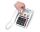 Geemarc CL9000 -  4G Schnurgebundenes Notruftelefon mit Notrufarmband