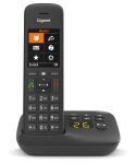 Gigaset C575A Analoges/DECT-Telefon Anrufer-Identifikation Schwarz