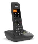 Gigaset C575A Analoges/DECT-Telefon Anrufer-Identifikation Schwarz