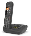 Gigaset C575A Analoges/DECT-Telefon Anrufer-Identifikation Schwarz