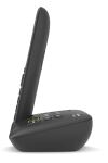 Gigaset C575A Analoges/DECT-Telefon Anrufer-Identifikation Schwarz