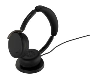 Jabra Evolve3 65 Flex UC + Ladestation + LINK 390c black