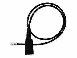 Jabra Anschlusskabel QD auf RJ45 (unbalanced) glatt 0,5m