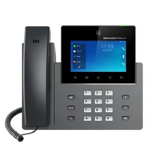 Grandstream GXV3450 IP Video Phone 16 SIP accounts 16 lines 2x GbE PoE Wi-Fi