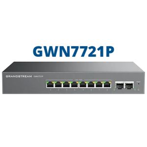 Grandstream GWN7721P 8-Port Gigabit PoE+ SFP+ L2 Switch