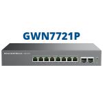 Grandstream GWN7721P 8-Port Gigabit PoE+ SFP+ L2 Switch