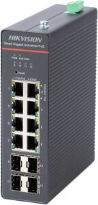 HIKVISION DS-3T1512HP-SI-8P4FKIT(75W) Smart Managed Industrial POE Switch