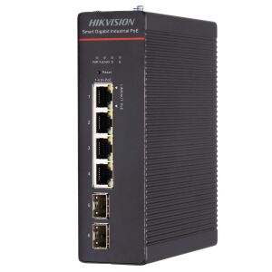 HIKVISION DS-3T1506HP-SI-4P2F/No Power unit managed Industrie Switch PoE