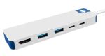 Targus HyperDrive Dock HD4101BUGL Flex 5 USB-C 100W...