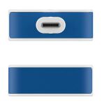Targus HyperDrive Dock HD4101BUGL Flex 5 USB-C 100W weiß/blau