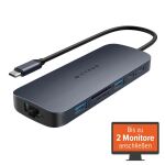Targus HyperDrive Dock HD4006GL Next USB-C 140W 11-in-1 mitternachtsblau