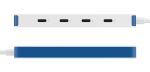 Targus HyperDrive Dock HD5201BUGL Flex 4 USB-C weiß/blau