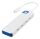 Targus HyperDrive Dock HD5201BUGL Flex 4 USB-C weiß/blau