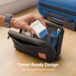 Targus HyperJuice Flex Netzteil GaN 65W 2x USB-C blau