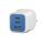 Targus HyperJuice Flex Netzteil GaN 65W 2x USB-C blau