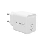 Targus HyperJuice Netzteil GaN 35W 2x USB-C weiß