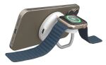 Targus HyperJuice Qi2 2-in-1 magnetische Ladestation weiß