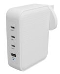 Targus HyperJuice Netzteil GaN 145W weiß inkl. C8-Adapter