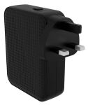 Targus HyperJuice Netzteil GaN 145W schwarz inkl. C8-Adapter