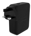 Targus HyperJuice Netzteil GaN 145W schwarz inkl. C8-Adapter