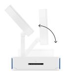 Targus HyperDrive Dock HD8100BUGL Flex MagCharge 100W USB-C weiß/blau
