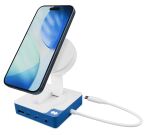 Targus HyperDrive Dock HD8100BUGL Flex MagCharge 100W USB-C weiß/blau