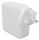 Targus HyperJuice Netzteil GaN 100W 3x USB-C, 1x USB-A weiß inkl. C8-Adapter