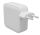 Targus HyperJuice Netzteil GaN 70W 2x USB-C, 1x USB-A weiß inkl. C8-Adapter