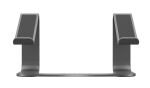 Targus HyperSpace ergonomischer Laptop-Ständer grau