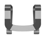 Targus HyperSpace ergonomischer Laptop-Ständer grau