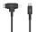 Targus HyperJuice Ladekabel 60W USB-C auf USB-C/Lightning Silikon 1,5m schwarz