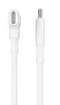 Targus HyperJuice Ladekabel 60W USB-C auf USB-C/Lightning Silikon 1,5m weiß