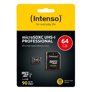 Intenso MicroSDHC Card 64 GB - UHS-I Class10