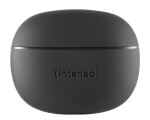 Intenso Black Buds T300A Kopfhörer True Wireless Stereo (TWS) im Ohr Anrufe/Musik/Sport/Alltag USB Typ-C Bluetooth Schwarz