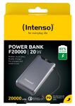 Intenso Power Bank F20000 grau