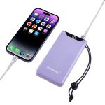 Intenso Powerbank, 10.000 mAh, Power Delivery & Quick Charge, lila